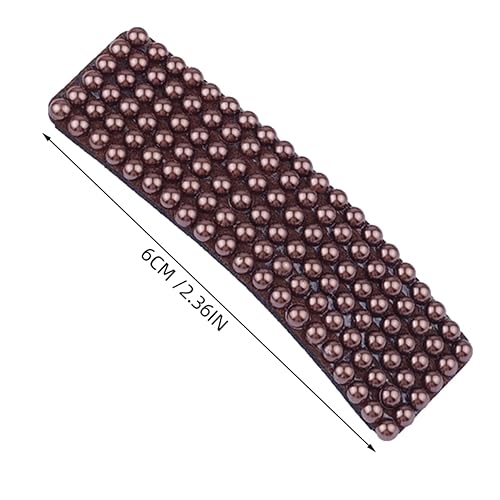 Miniatura 5 de 4 unids pinza de pelo perla pelo barettes mujeres horquilla de pelo moda pinzas simple perlado rubor