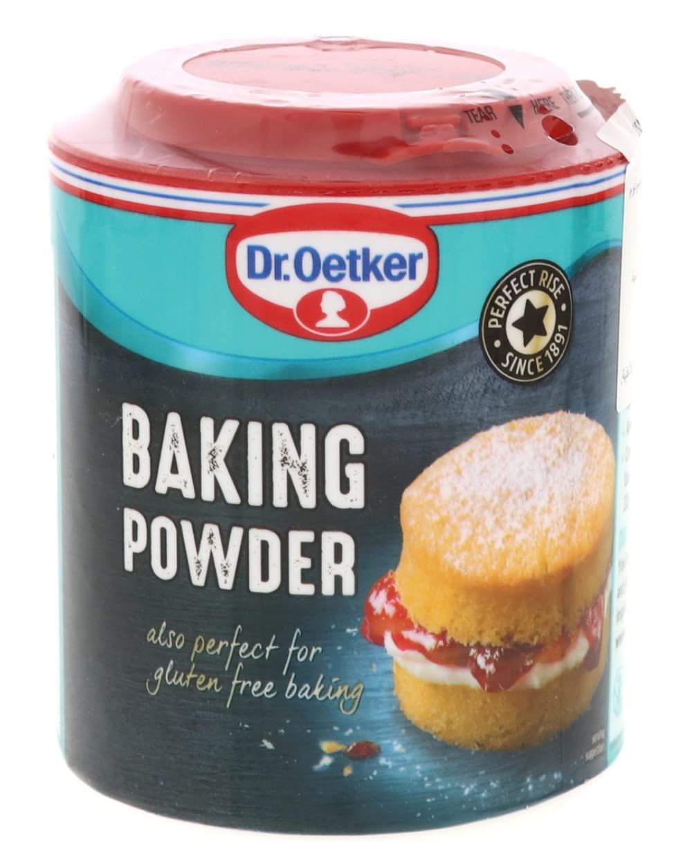 The Bramble Bay Dr. Oetker Lievito in polvere senza glutine | Adatto per tutti i tipi di cottura | Per torte, focaccine e pasticcini | Confezione da 3 x 170 g