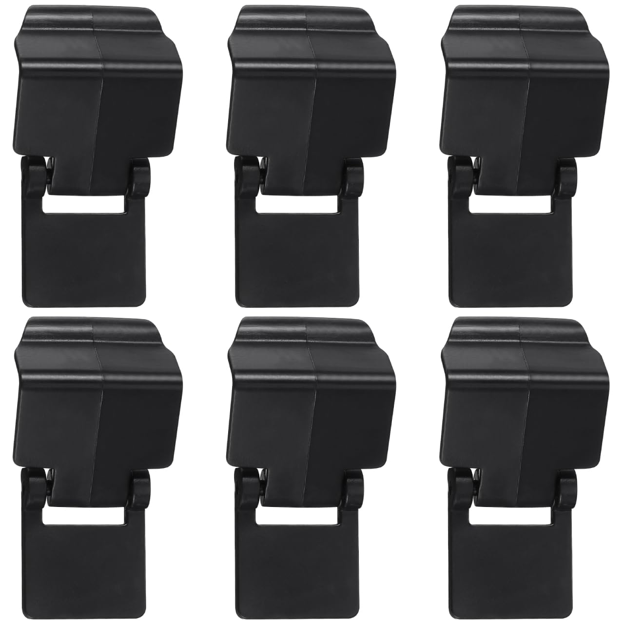 Yardwe 6 Pieces Reptile Feeding Terrarium Buckles Turtle Tank Locks Latches Secure Lid Clips for Amphibious and Breeding Boxes Compatible with Nomo Yl-07 Tanks
