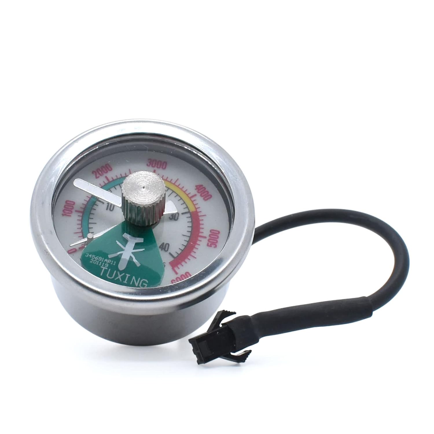 TUXING 6000Psi Pcp Air Compressor Adjustable Pressure Gauge Thread Air Manometer Paintball High Pressure Pump Accessories M10*1
