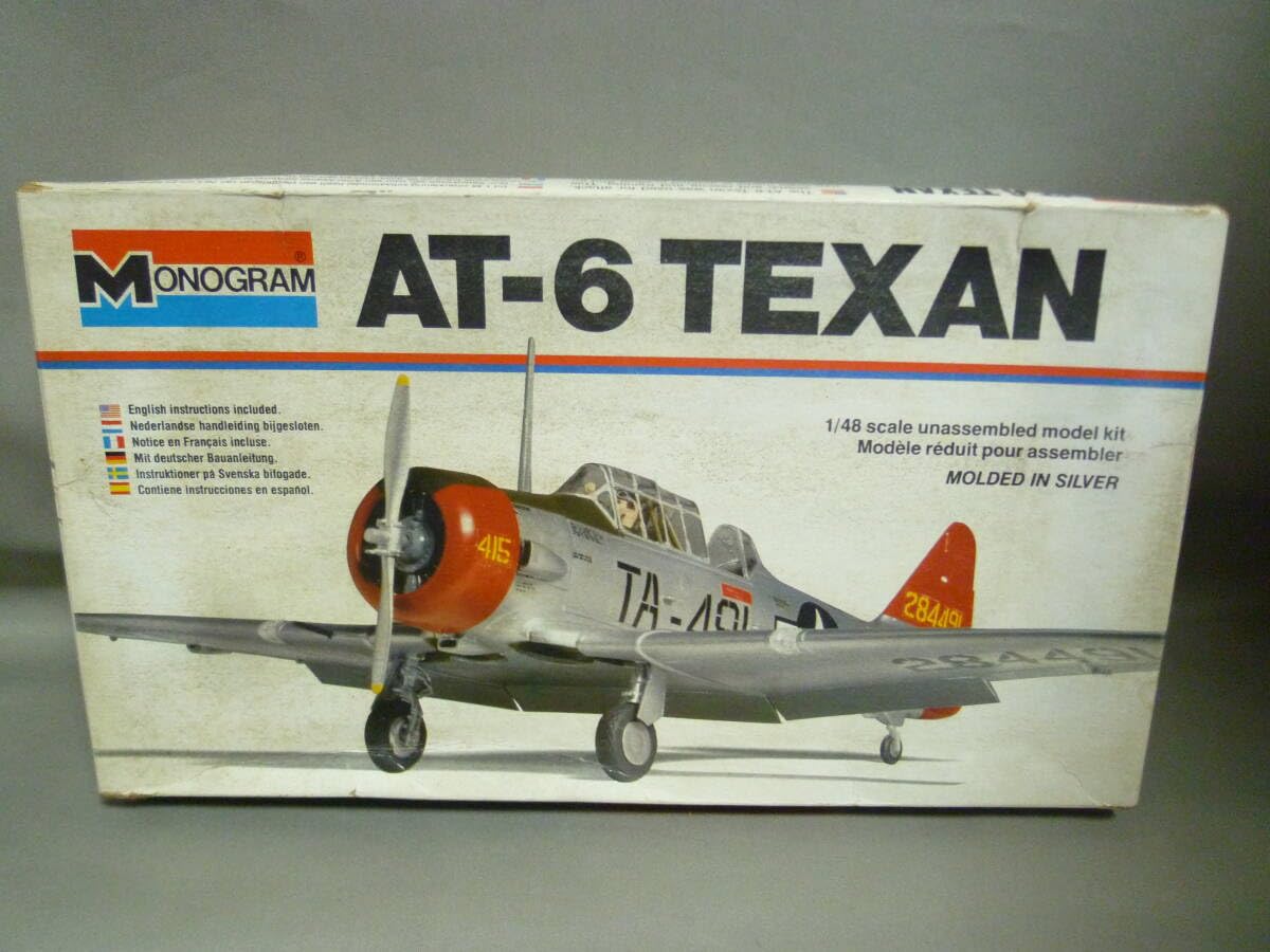 Amazon.co.jp: モノグラム 1/48 AT-6 テキサン MONOGRAM TEXAN : ホビー
