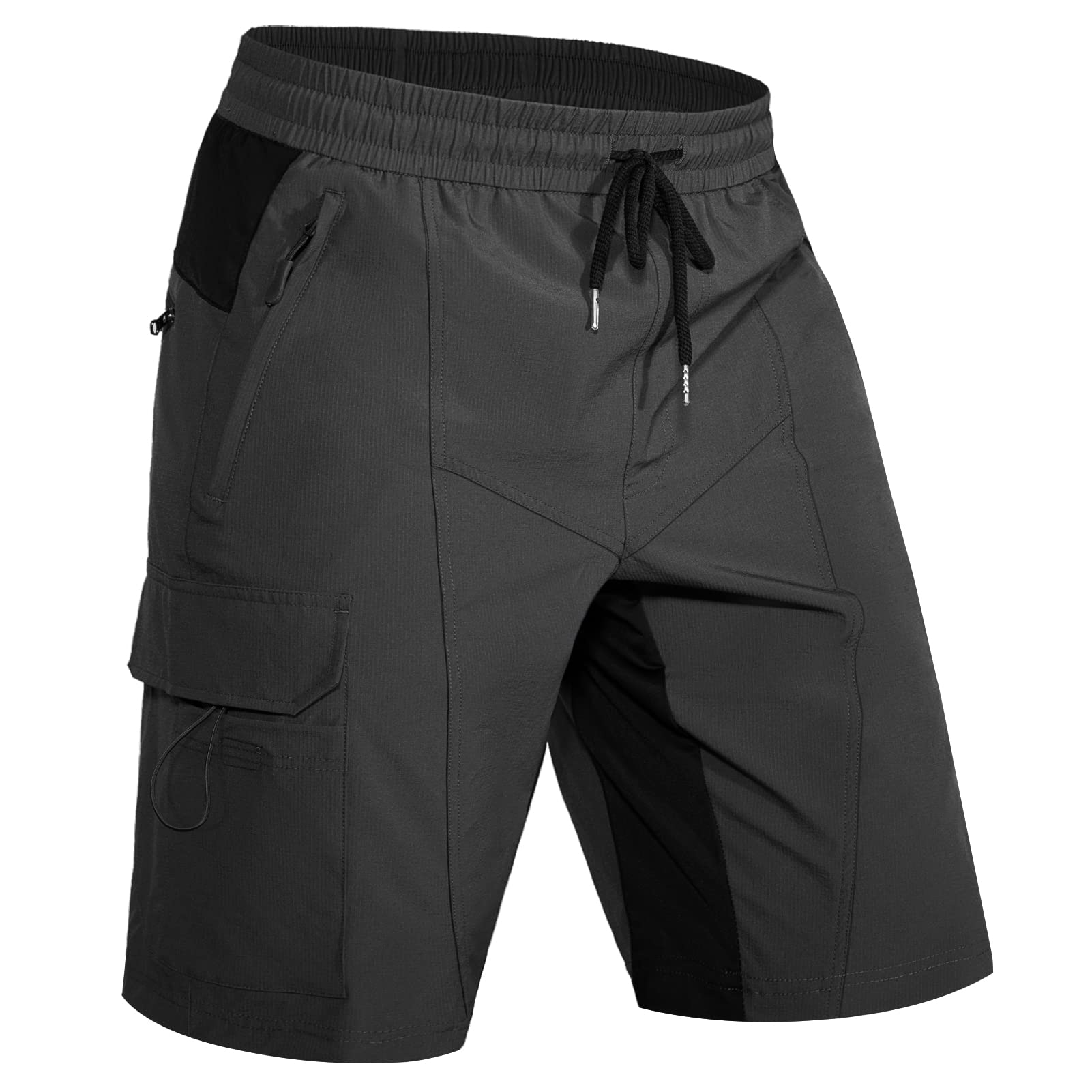Hiauspor Cargo Shorts Herren Sommer：Wander Leicht Schnelltro