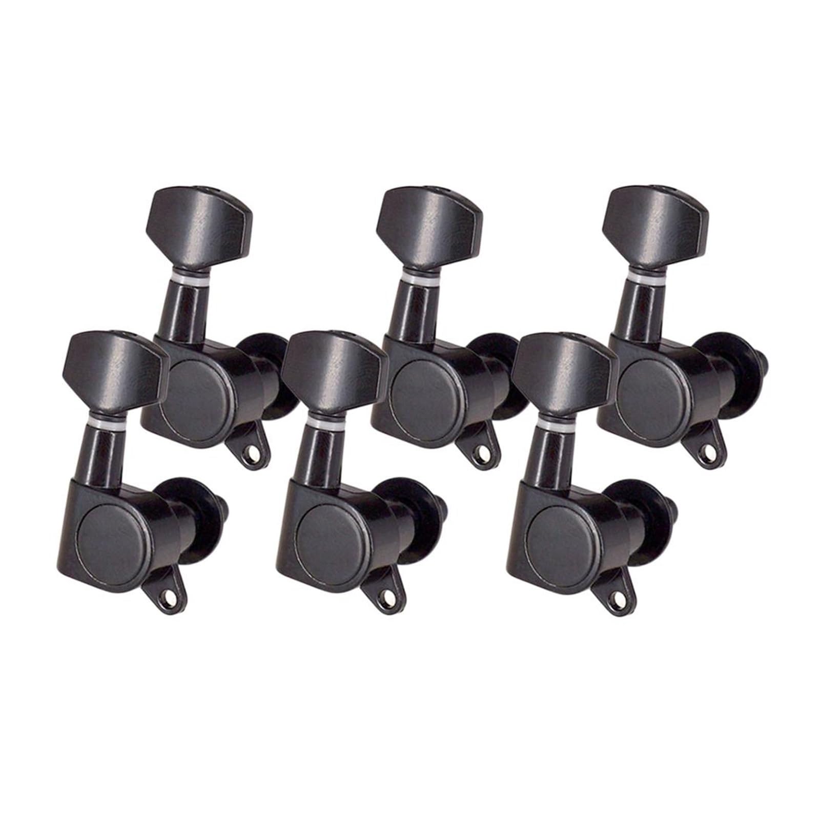Clavijas De Afinación De Guitarra Clavijas De Afinación De Guitarra Clásica Eléctrica Bk Con 6R Cerrado Para Guitarras De Cuerdas De Acero