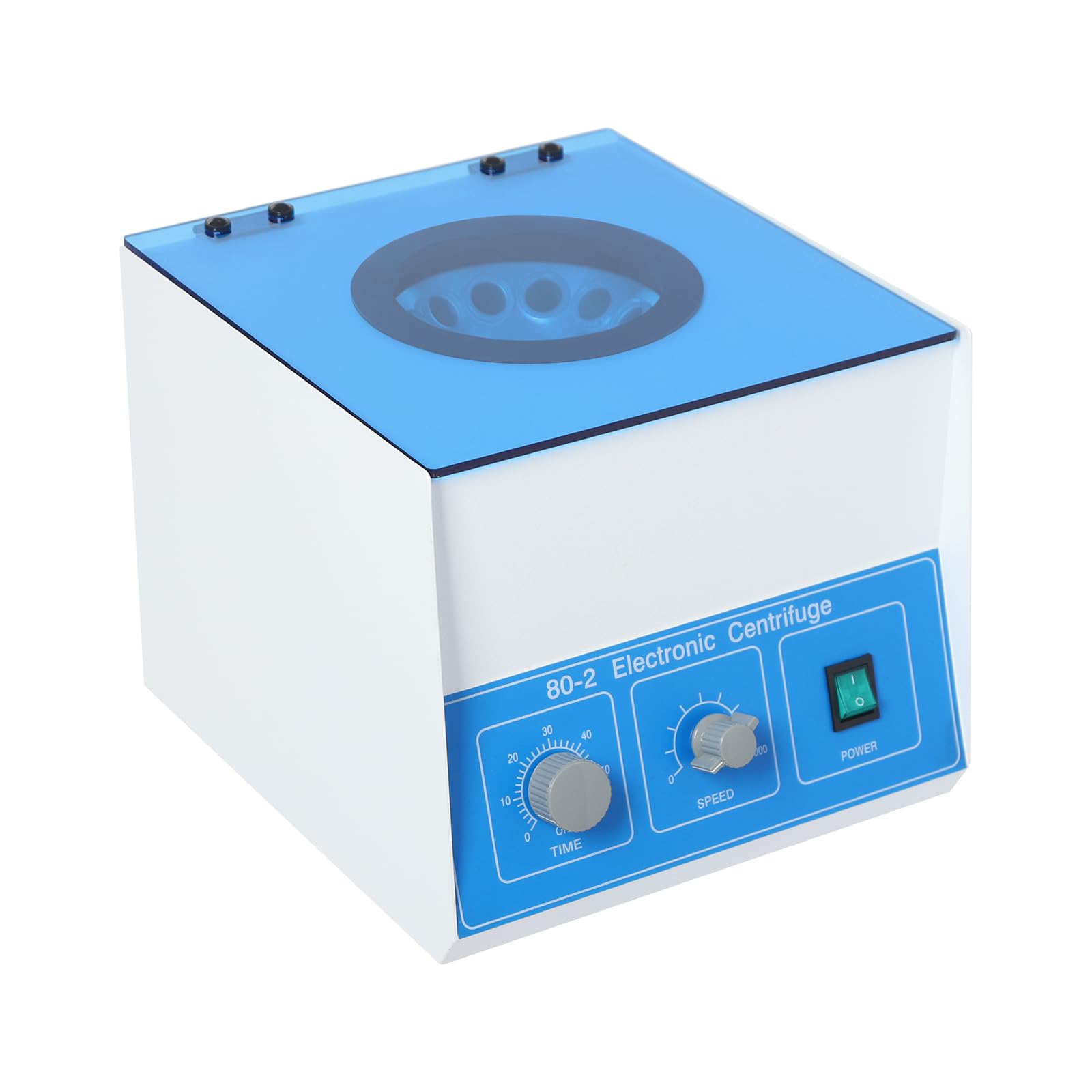 Macchina centrifuga, Electric Lab Centrifuga, 4000 rpm, 12 x 20 ml, timer da 60 minuti, 285 x 305 x 240 mm, adatta per provette da 20 ml, per separazione dei campioni, analisi qualitative in
