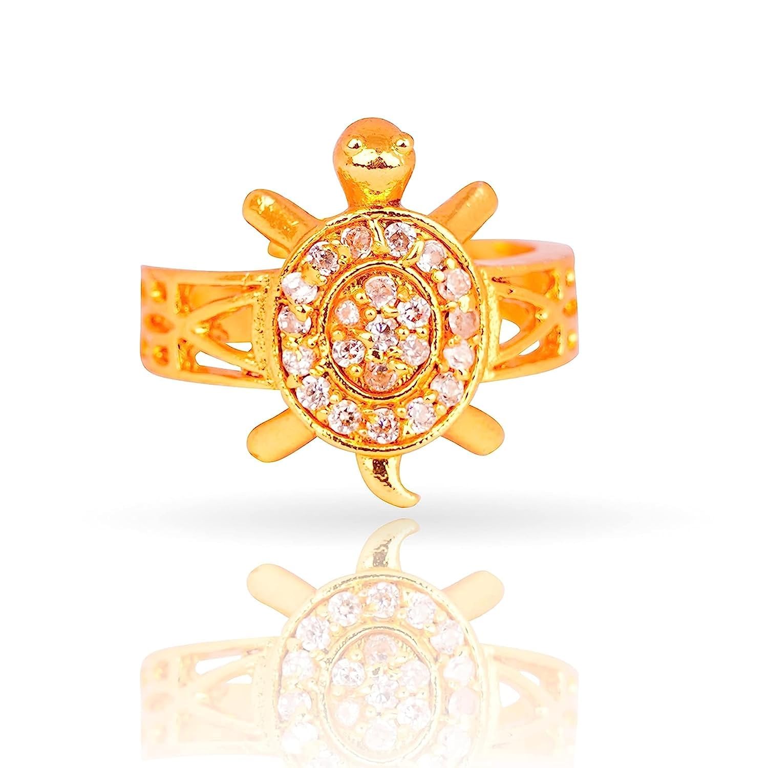 ZAOJO Good Luck Tortoise Meru Ring | Unisex Ring for Men and Women R_TORTOISE_107| Kachua Adjustable finger ring (B0B3VZN29V) Amazon Price History, Amazon Price Tracker