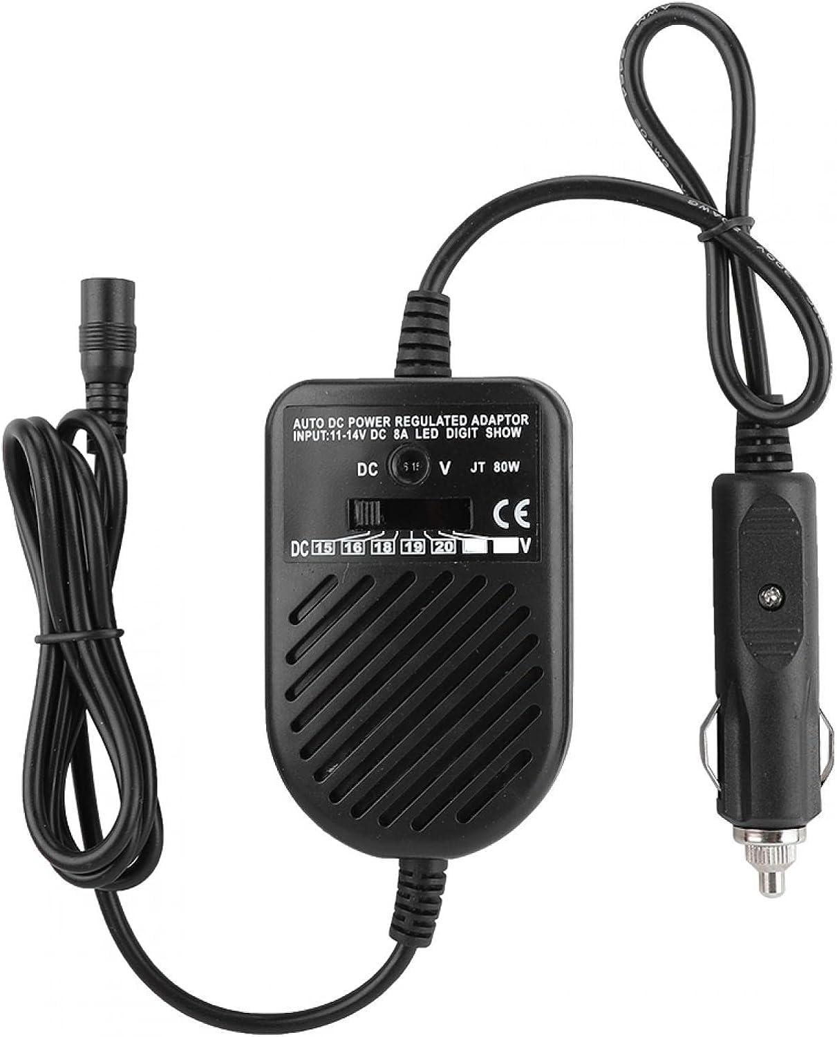 Auto – Auto – Alimentatore di rete – 80 W – 8 adattatori – Universale – per computer portatile – Notebook – UVM – Adattatore – spina –