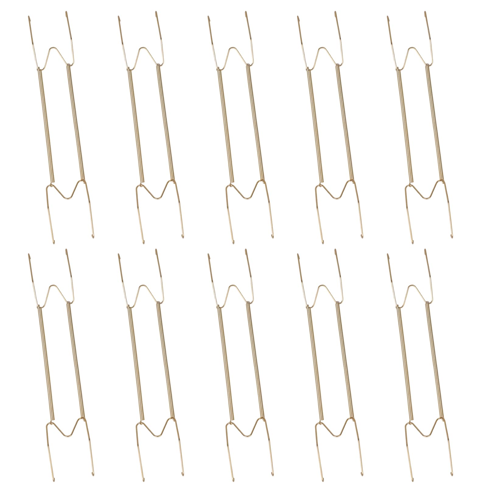 Asukohu of 10 Steel Plate Hook with Concealed Spring for Artistic Wall Decoration Steel Plate Hangers