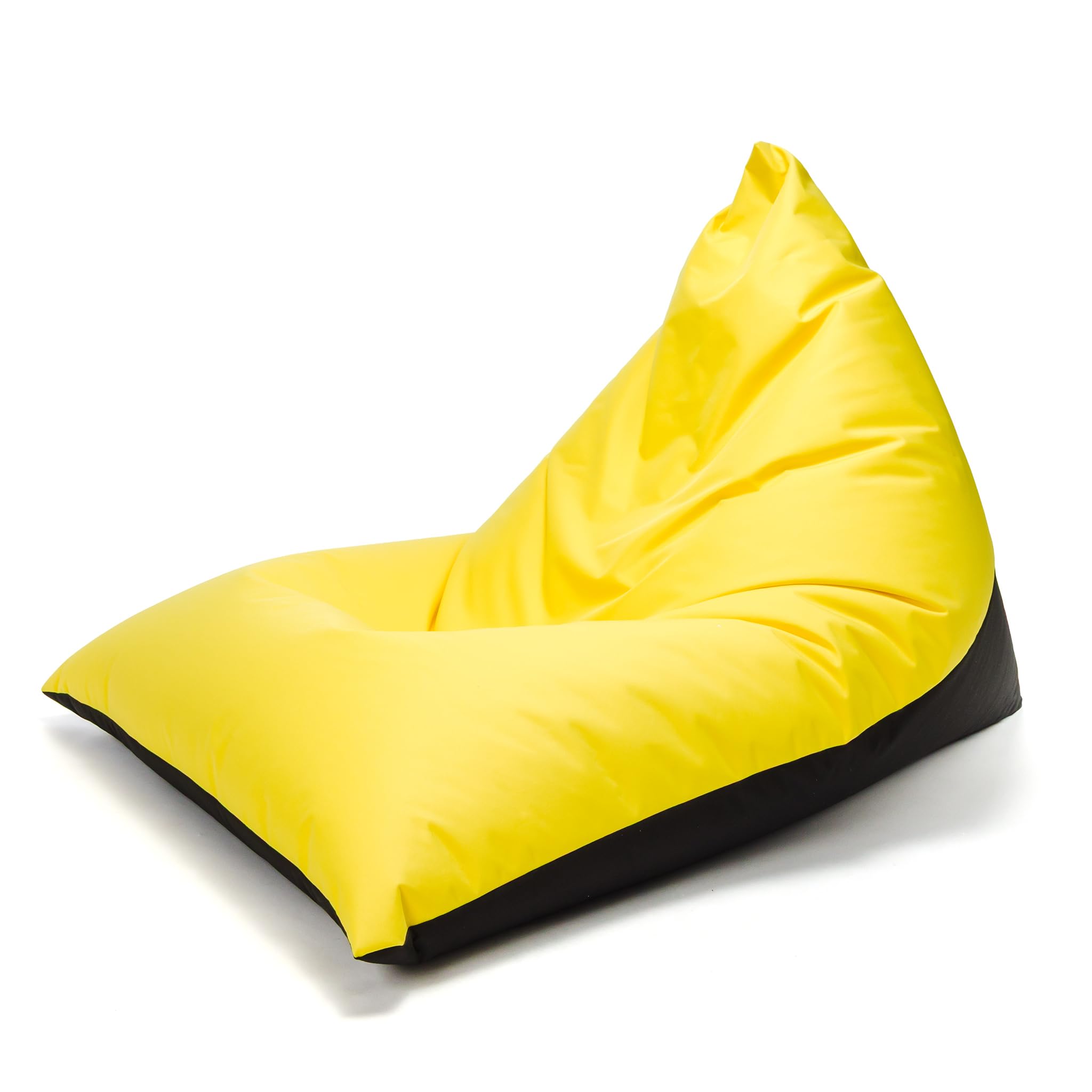 Ecopuf wetterfester Outdoor Sitzsack Lazy M - Bean Bag mit EPS-Perlenfüllung, schmutzabweisend und reißfest – ideal für Garten, Terrasse und Balkon – bequem & langlebig