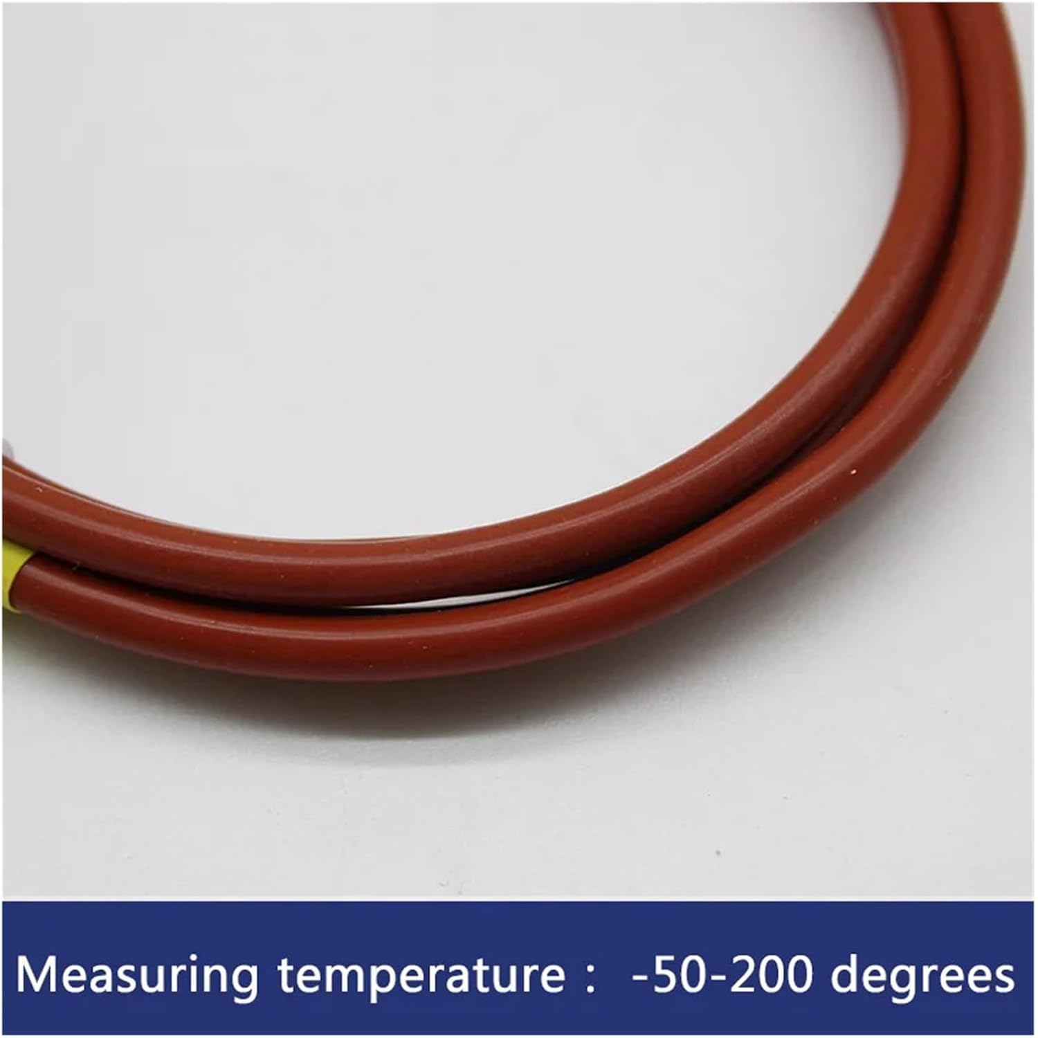 Thermoelement, Temperatursensor, Temperatursensor Pt100, wasserundurchlässige Kabel, Platin-Widerstandskraft, Kabelschutz aus Metall, Silikon(Pt100 Type With 2 meter)