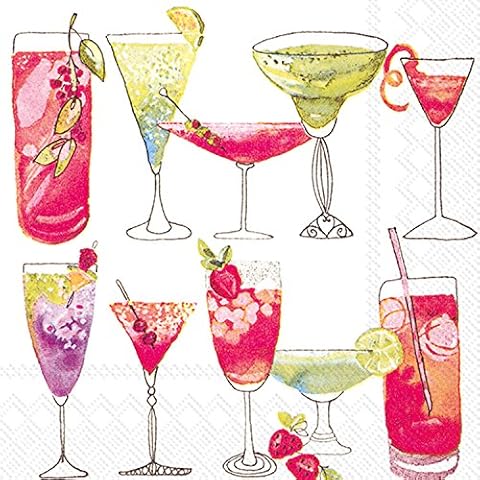Ideal Home Range 20 Count Cocktail Napkins Cover