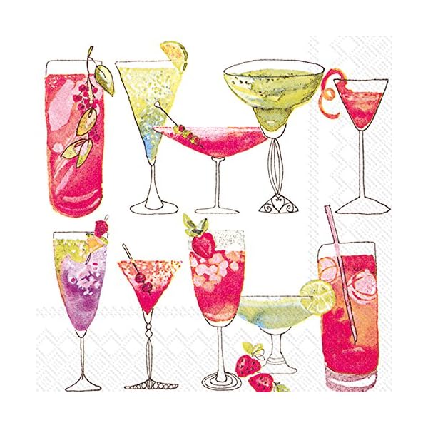   Ideal-Home-Range-20-Count-Sweet-White-Paper-Cocktail-Napkins