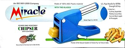 Miracle vegetable cutter and finger chips
