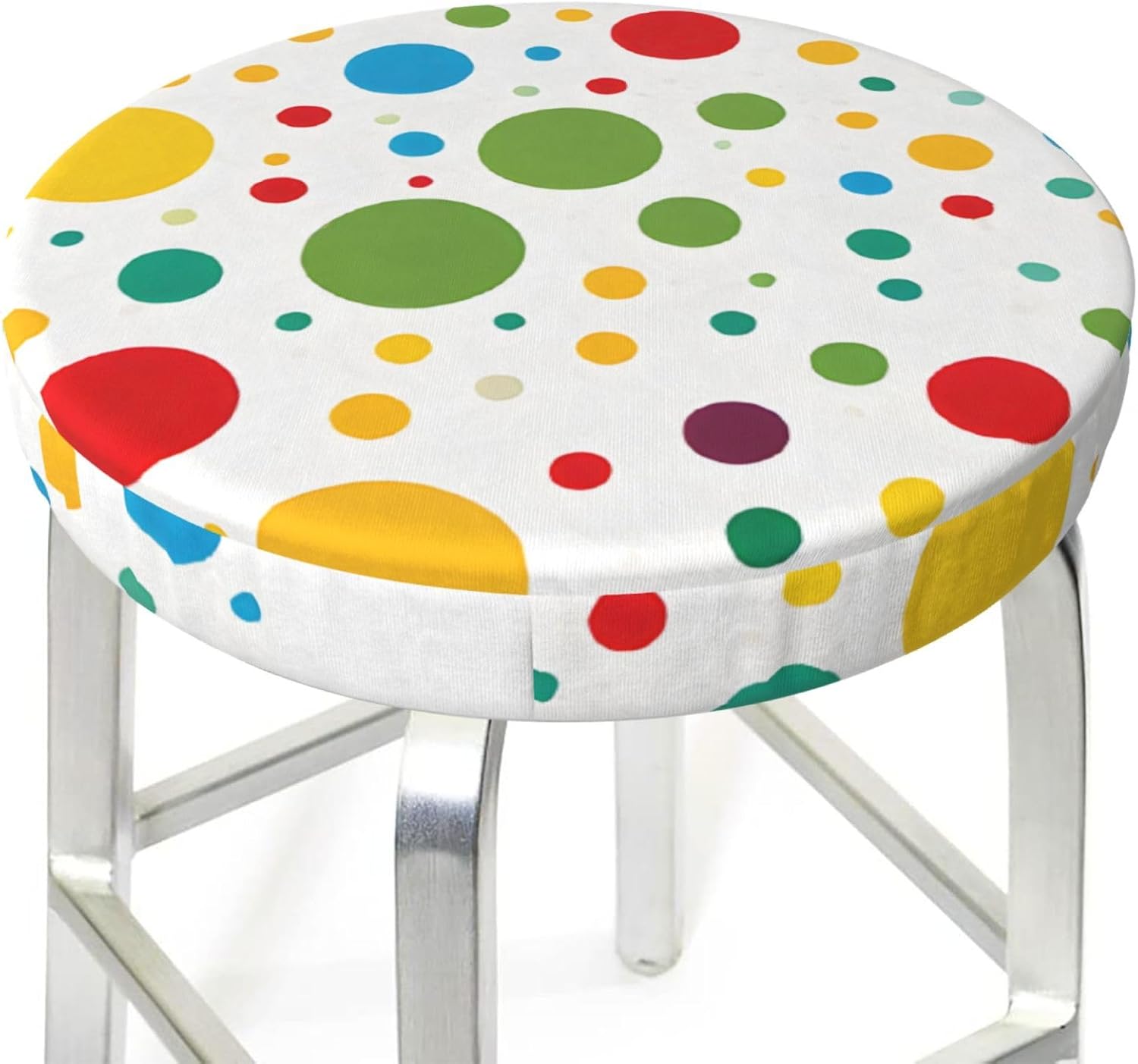 Round Bar Stool Seat Cover for Home Kitchen Dining Chair - 13 inch