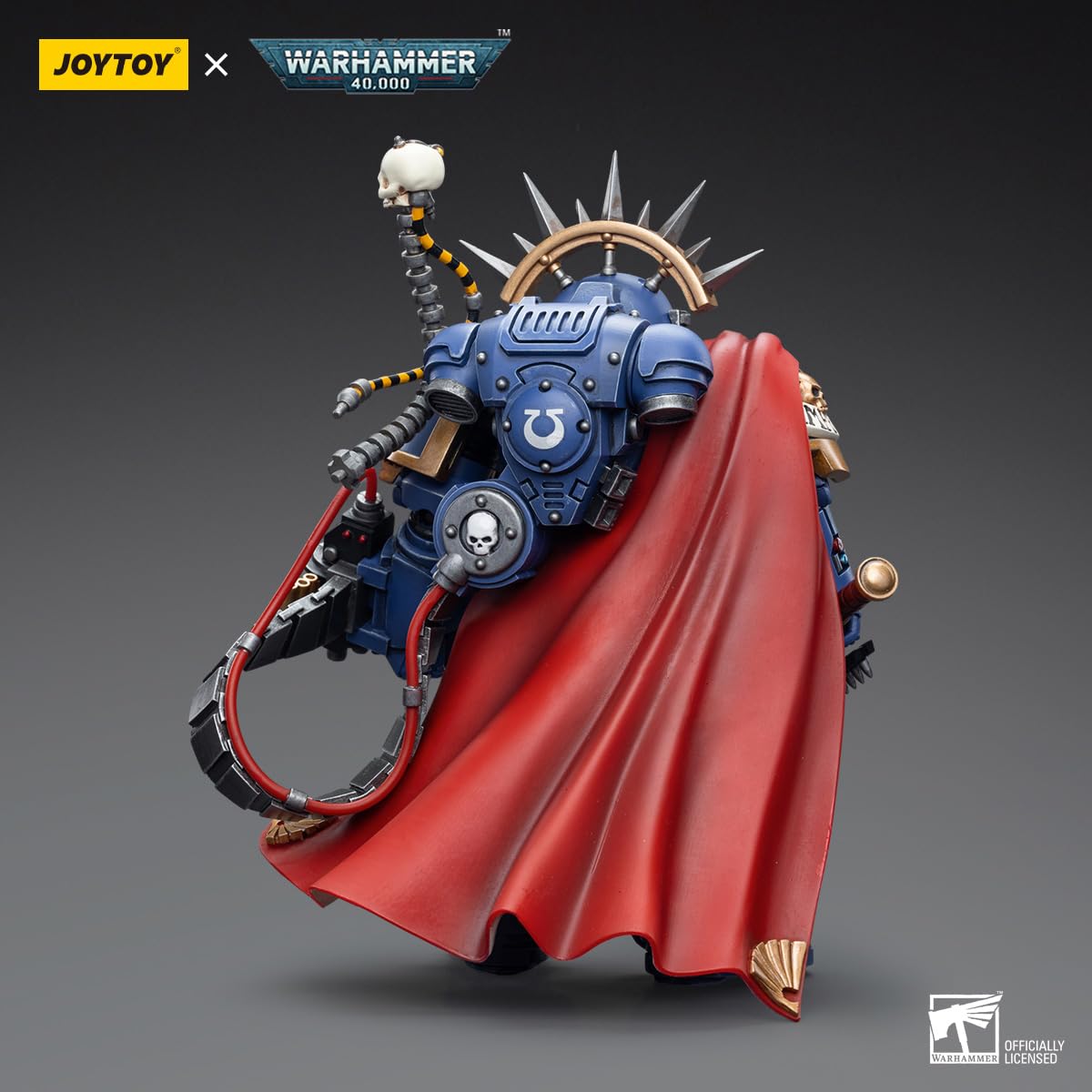 JOYTOY Warhammer 40.000 1/18 figura akcji Kapitan in Gravis Armour Zestaw do kolekcjonerskich figurek akcji 4.9"