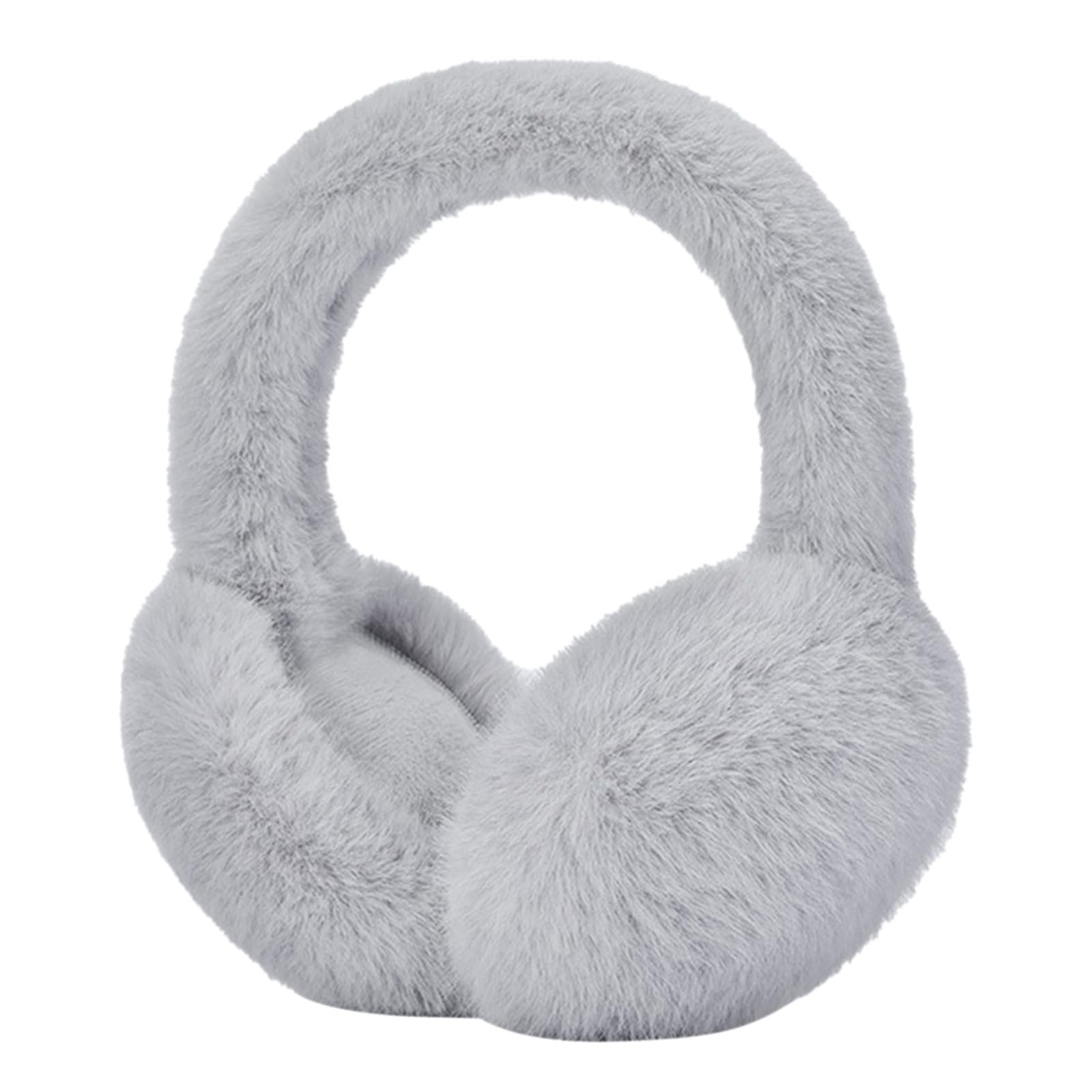 Gooddyiyukey Ear Muffs for Winter Women,Faux Fur Warm Earmuffs,Fluffy Ear Covers,Ear Warmer for Men Kids Cold Weather Gifts