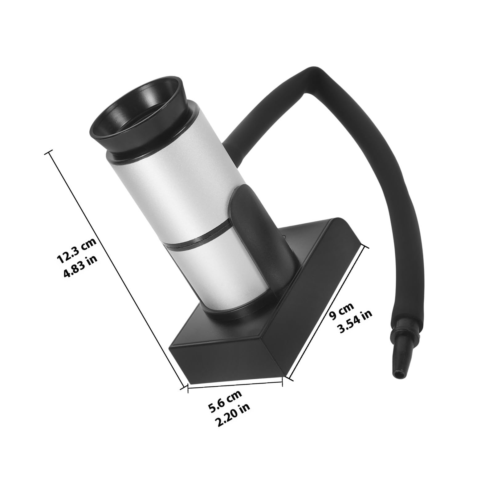 Abaodam Affumicatore Portatile per Cucina e Barbecue, Generatore di Fumo Alimentare a Freddo in Metallo Leggero senza Fonte di Calore, Infusore di Fumo per Carne, Cocktail e Picnic