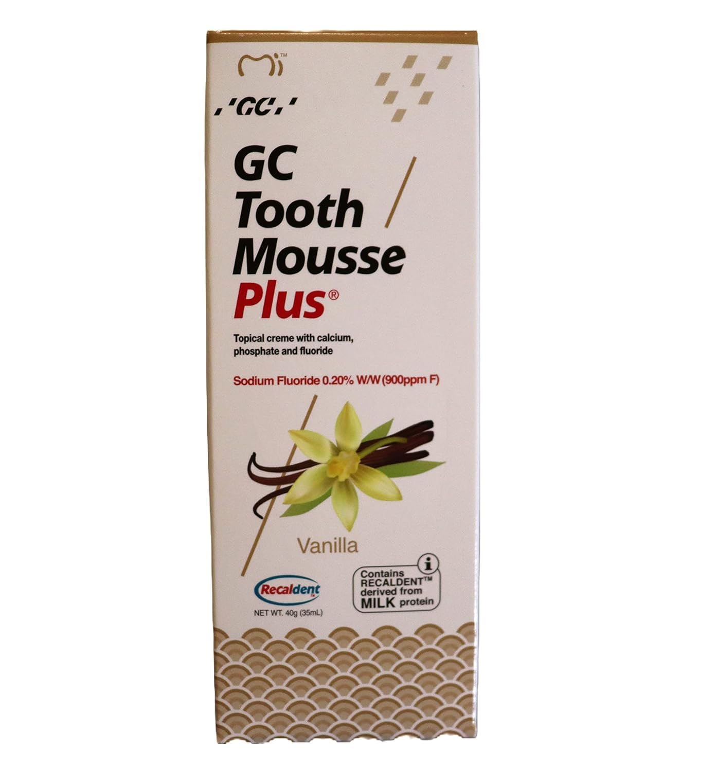 Recaldent Gc Oral Health Tooth Mousse Plus Vanila 40G/35Ml Pack Of 1 (B0D6GBFH37) Amazon Price History, Amazon Price Tracker