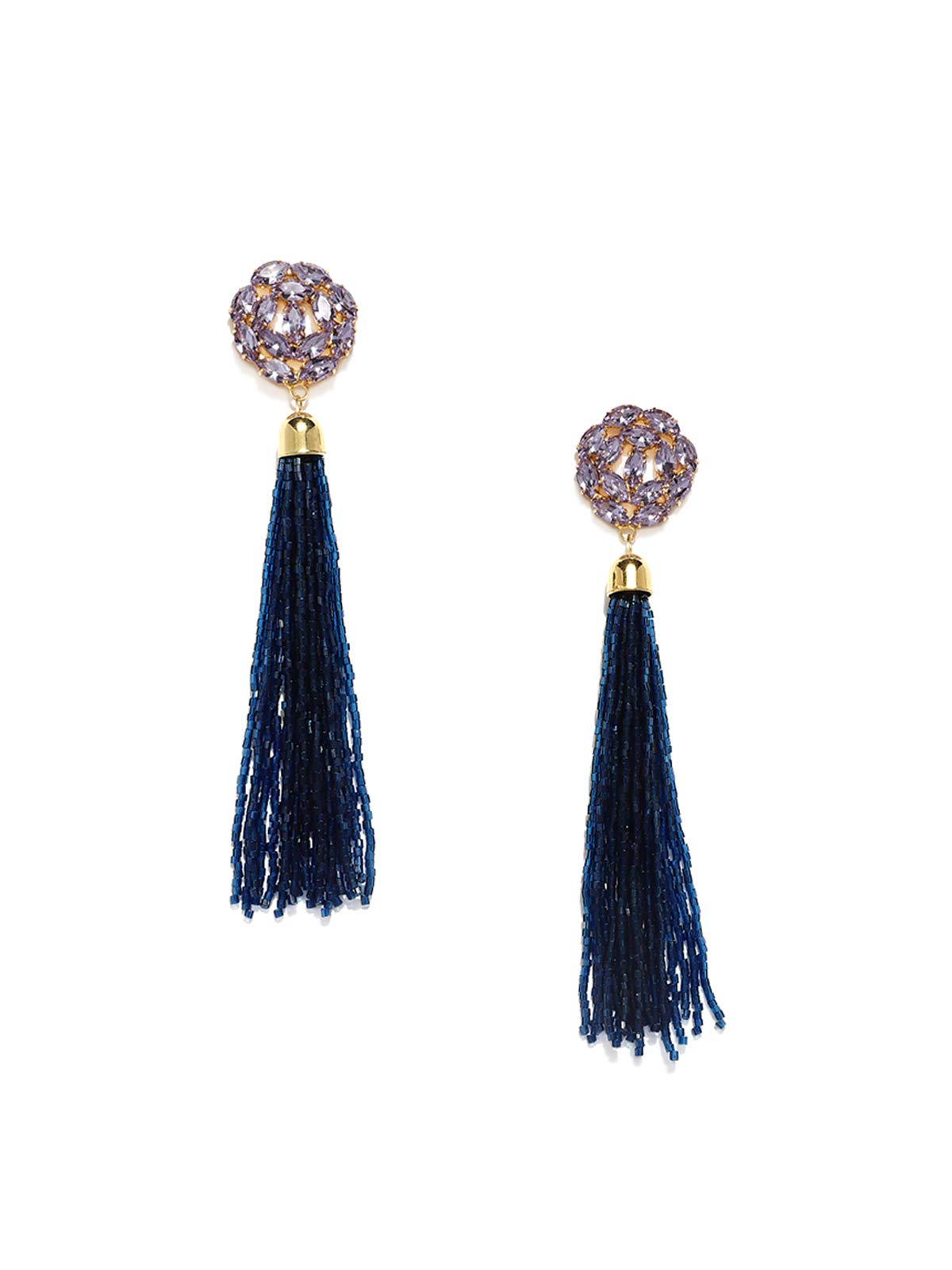 See full amazon price history chart for Zaveri Pearls Sparkling Crystals Fashion Forward Tassel Earring For Women-ZPFK7530 Zaveri Pearls Sparkling Crystals Fashion Forward Tassel Earring For Women-ZPFK7530 (B07NJHLB6B) Amazon Price History, Amazon Price Tracker