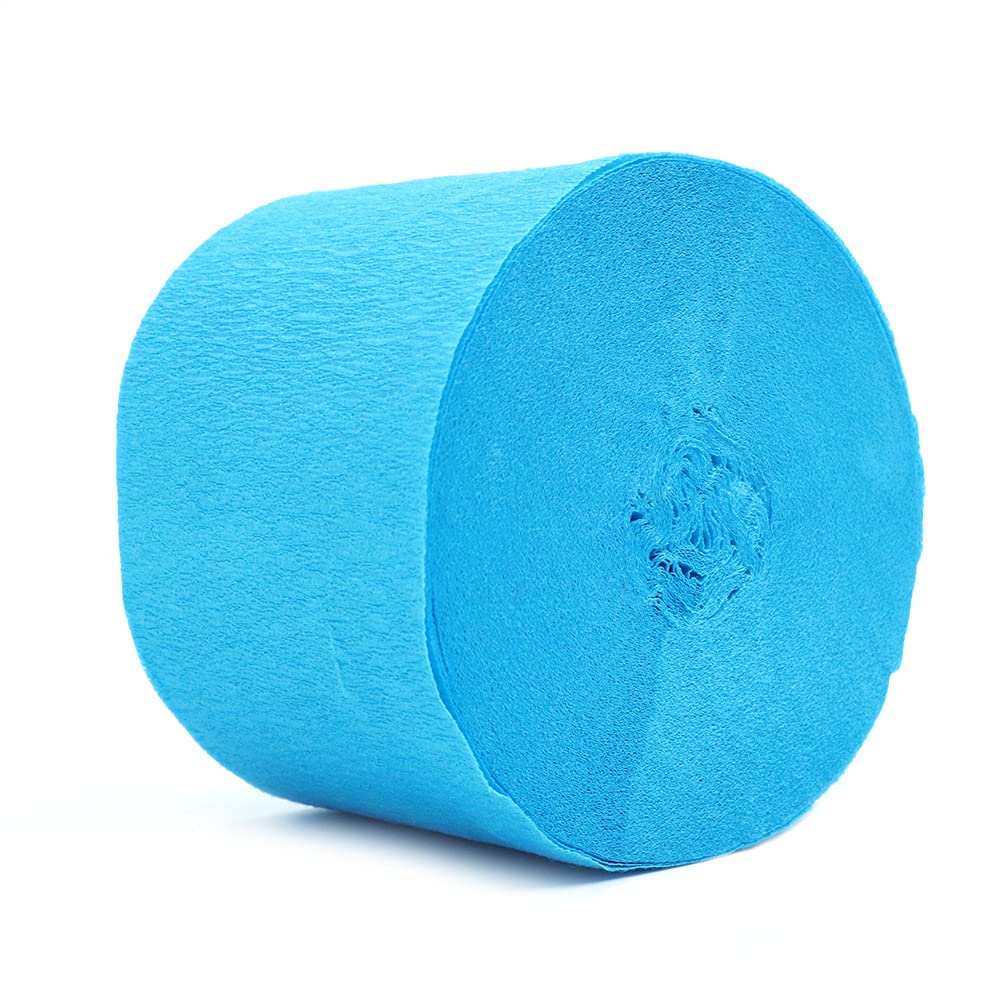 20 Rollen Krepppapier-Luftschlangen - Dunkelblau, 3,5cm X 10m, Für Party-Deko