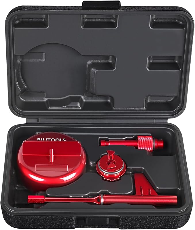 BILITOOLS 4PCS Transmission Fill Tool, Aluminum Transmission Service Kit | Compatible with Mercedes Benz 725.0 9G-Tronic 9-Speed ATF, Oil Change Kit with Filler Adapters
