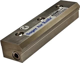 EXAIR 110048SS-316 316ss Super Air Knife, 2.9 SCFM per Inch Maximum Flow Rate, 80 psig