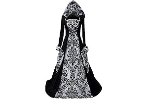 Women's Hooded Gothic Renesans Dress