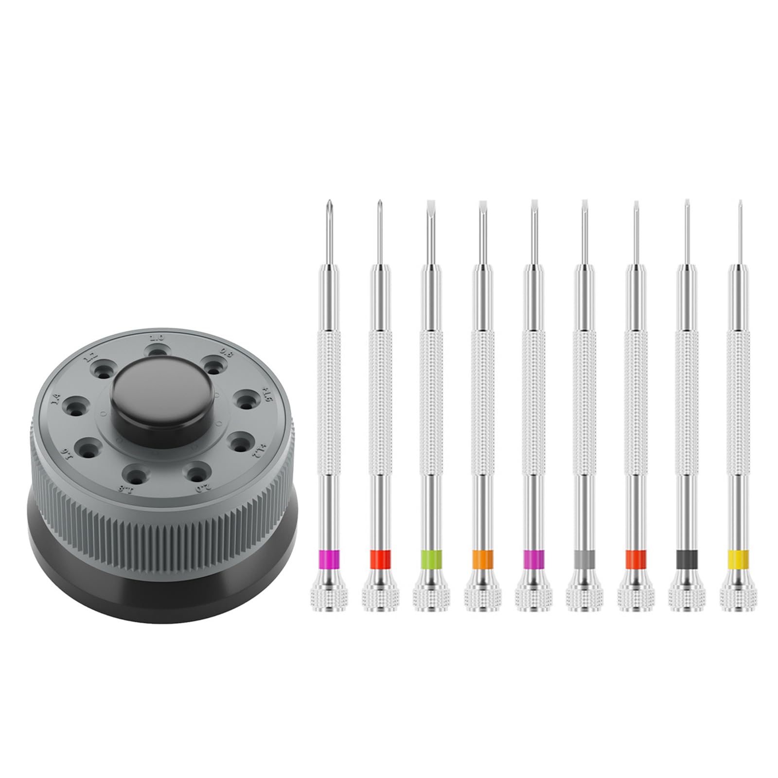 9Pcs Watch Screwdriver Set Different Sizes Replacement Watchmaker Screwdriver Tools for Watch Jewelry Eyeglass Set