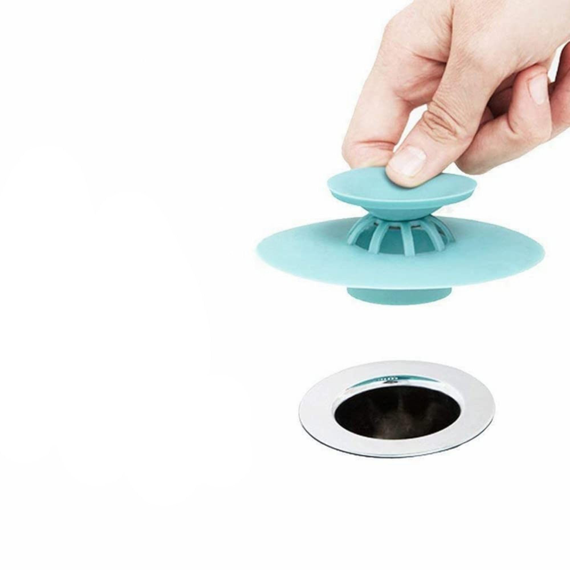 Silicone Sink Stopper & Hair Catcher - FREE SHIPPING -1 Silicone Sink Stopper & Hair Catcher - FREE SHIPPING -1
