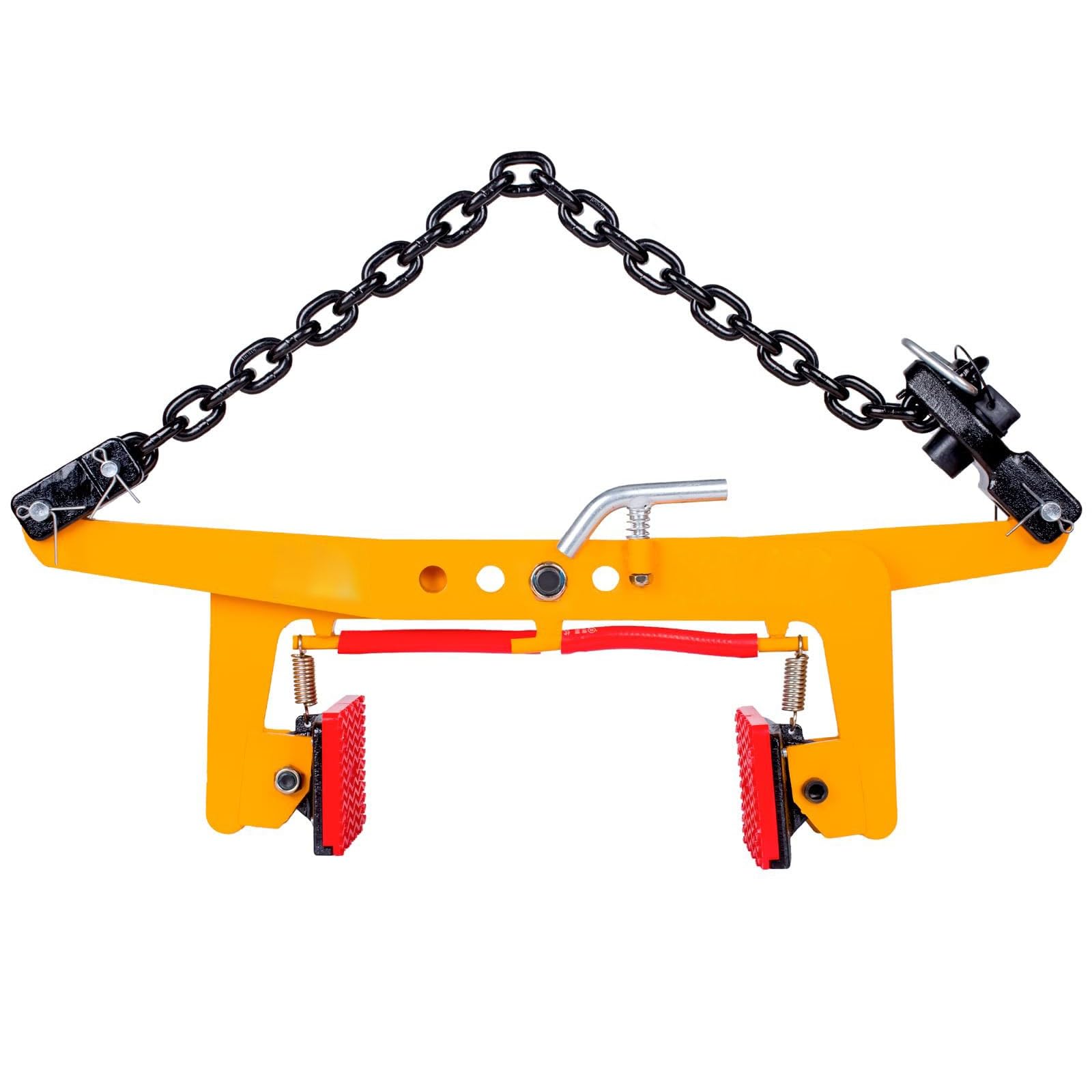SaryEdge Granite Lifting Clamp - Adjustable Chain-Type Paver Lifter Tool for Vertical Transport of Concrete Blocks and Slabs，350kg，350kg