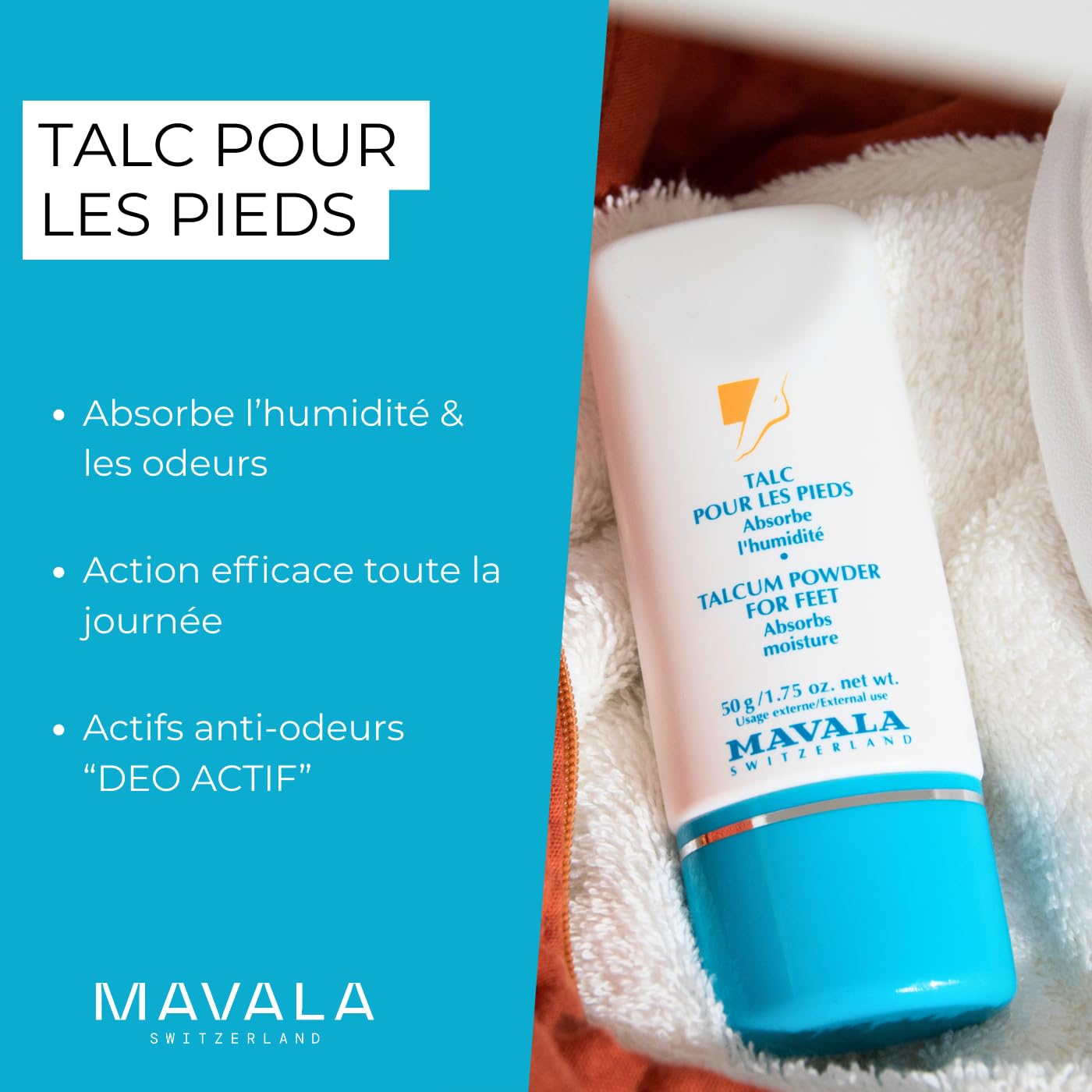 Mavala Talcum - Polvere per piedi