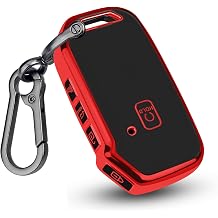 MILD EAST for Kia Key Fob Cover with Keychain | Compatible with 2019-2025 Kia Cerato Ceed Forte NIRO Telluride Seltos Soul, Soft TPU