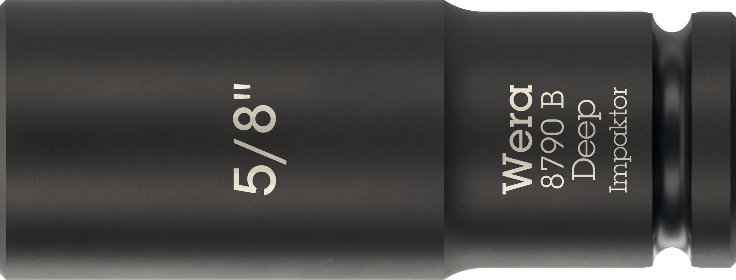 Wera Multicolour 8790 B Impaktor Deep Socket With 3/8" Drive, 5/8" X 63 Mm