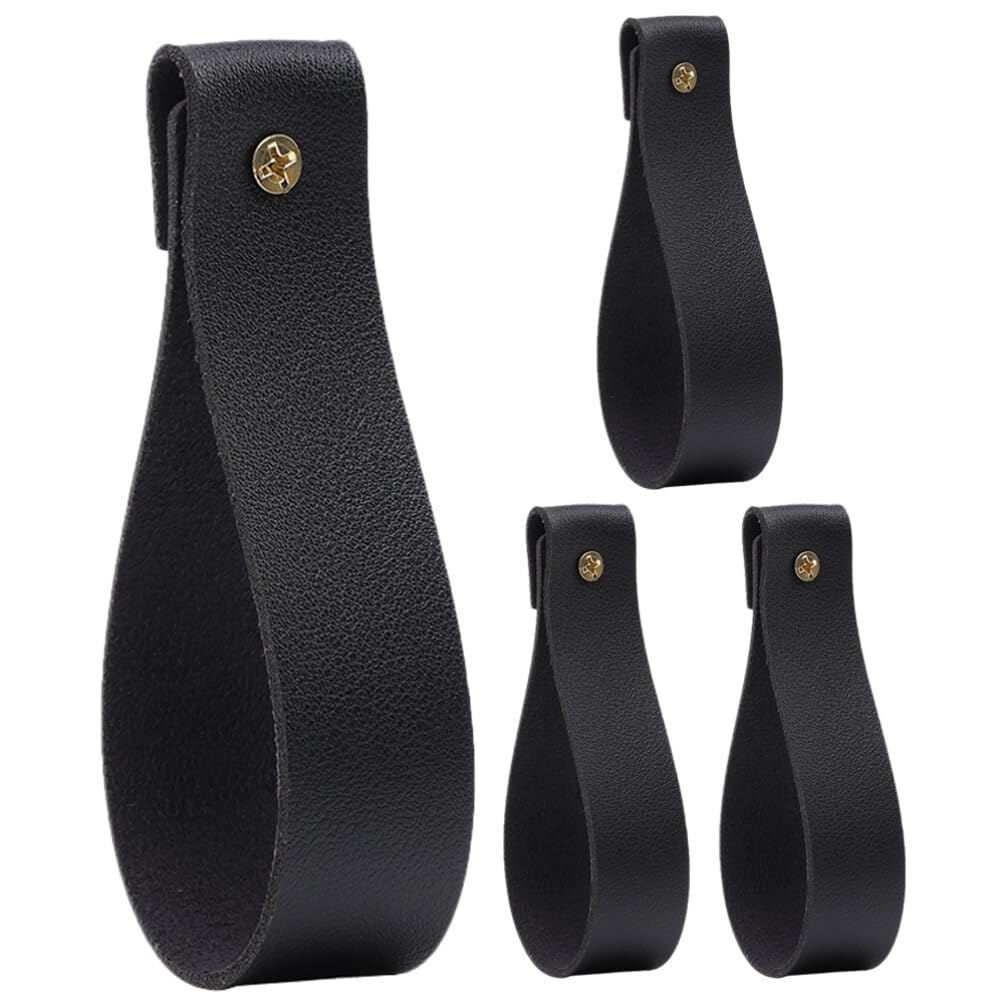 Ganci Per Tende In Pelle - Set 4 Pezzi, Stile Bohémien Per Appendere A Parete - Foto 10