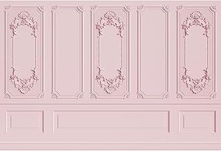 telón de Fondo Rosa Palacio Pared 2.2x1.5m diseño Retro de habitación vacía, decoración de Pared Interior, Castillo Europeo clásico, Fondos de fotografía de cumpleaños, Pancarta