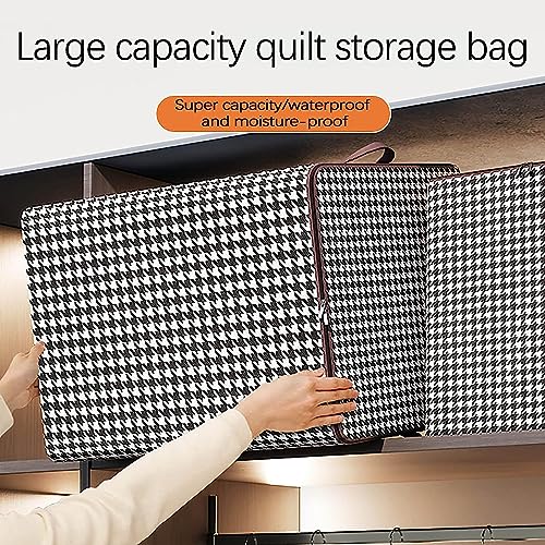 Bolsas almacenaje ropa mantas de gran capacidad 100L con ventana 4