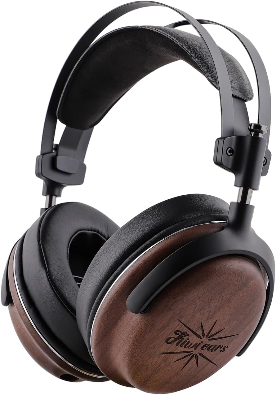 Linsoul Kiwi Ears Atheia Wired Over Ear Headphones, Dynamic + Planar Magnetic Dual Driver Headphones, HiFi Stereo Monitor Headphones with Closed Back Design,for Musicians Audiophiles