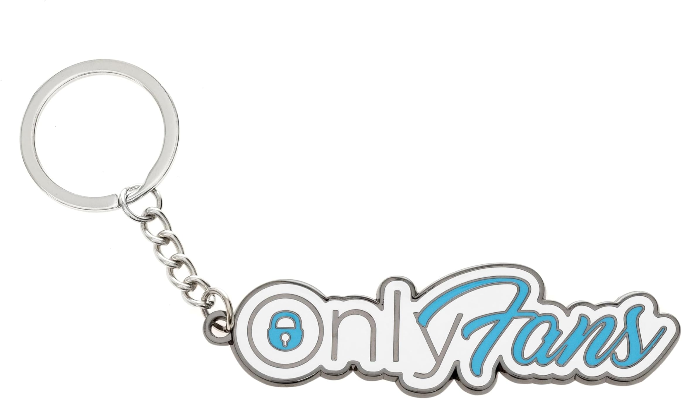 OnlyFansKeychain โ Premium OF Emblem Keychain for Women, Unique Enamel Charm with Durable Metal Design