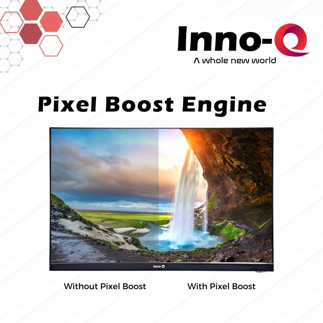 InnoQ 60 cm - 24 Inches - HD LED TV - Real Frameless Display