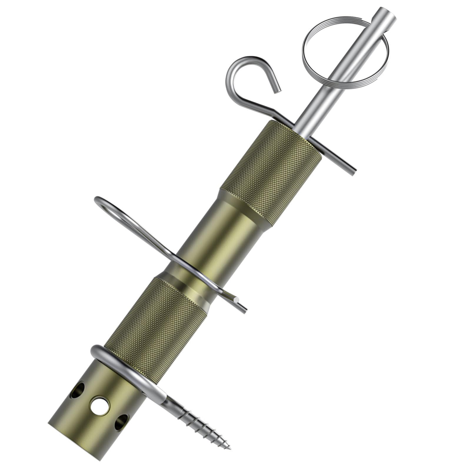 Perimeter Trip Alarm, Camping Trip Wire Alarm Device, Early Warning Security System for Camping and Property Safety, Use 209 Primers