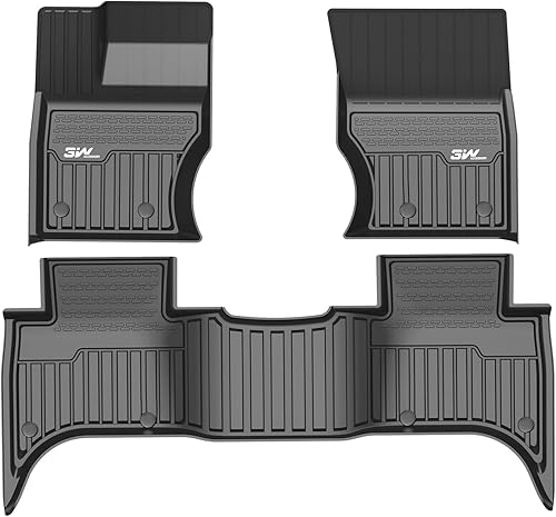 3W Alfombrillas para Range Rover Sport 2014-2023 (no para RangeLand Rover Discovery Sport) TPE para todo tipo de clima, ajuste personalizado para