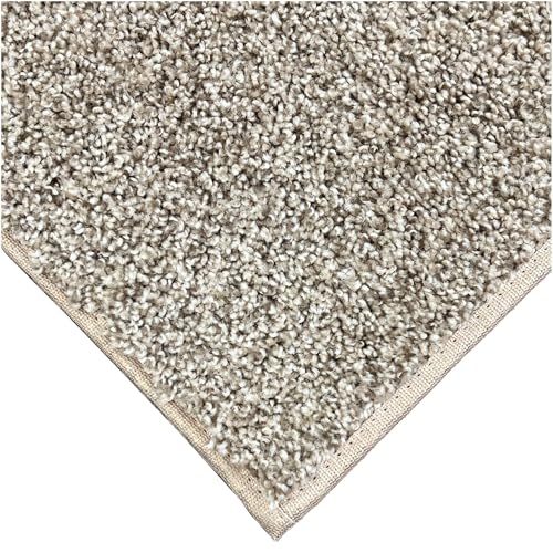 Tapete rectangular neutro suave 91x61 cm