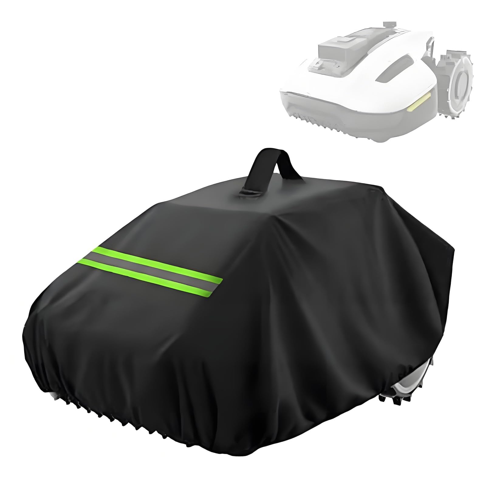 600D Robot Lawn Mower Garage Cover for Yarbo M Series M10 2026-present, Water Resistant Robotic Lawn Mower Shelter for Outdoor Automatic Mowers, All Weather Protection,B B normal