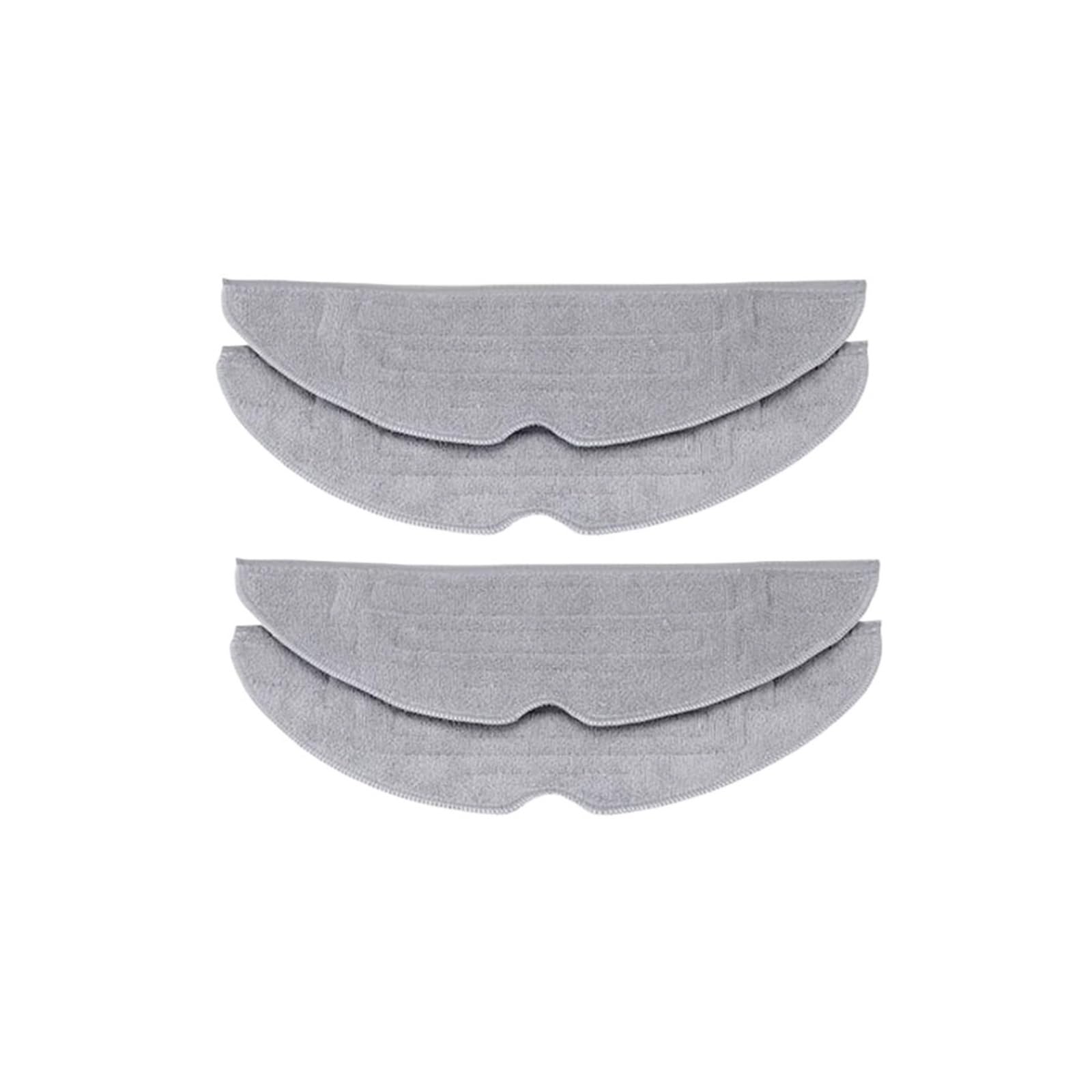 Vividcrate Mop 4Pcs Robot Mop Cleaner Parts,Compatible For Roborock, S8 / S8pro Reusable Washable Mopping Pad Accessories