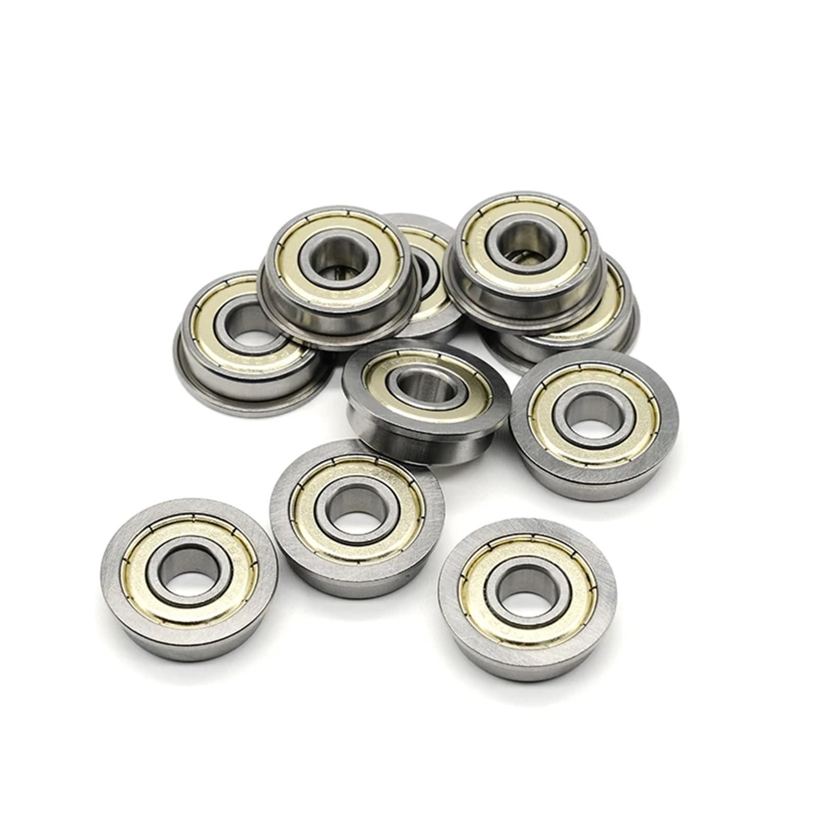 10 Uds. Rodamiento de bolas con brida ABEC-7 6x19x6mm F626ZZ miniatura con bridas de ranura profunda