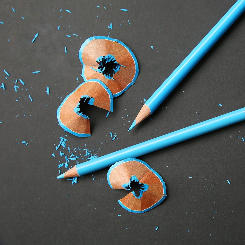 Set de 260 lápices de Colores Profesionales para Acuarela y óleo, de Madera, para Uso Escolar y artístico (Color: A)