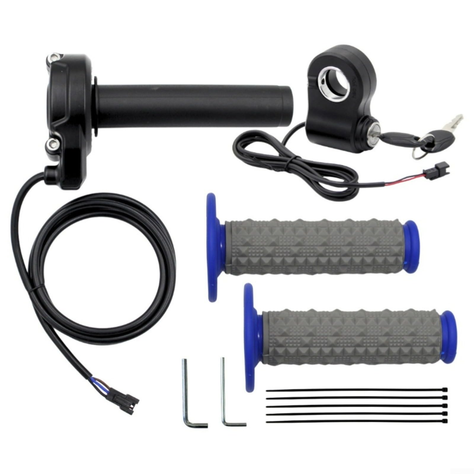 Gasgriff für Elektro-Scooter und Motorrad, aus Silikon, mit rutschfestem Griff für sicheres Fahren