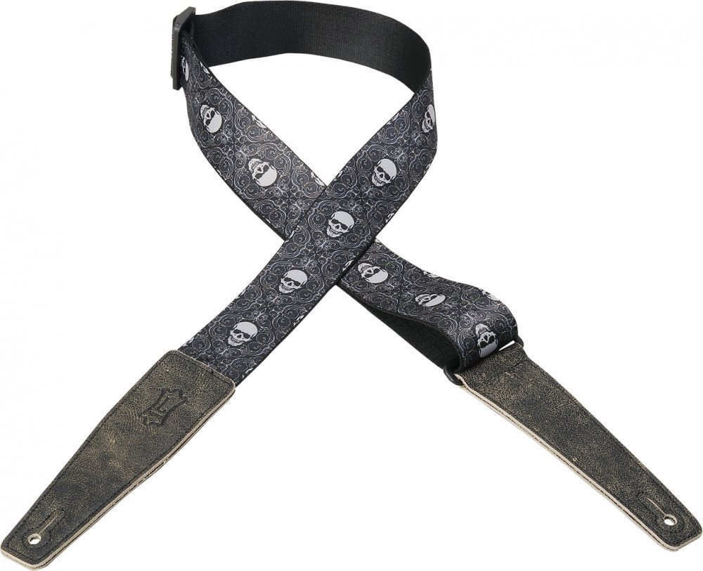 Levy's Leathers - Correa para guitarra de poliéster de 5 cm con diseño impreso por sublimación