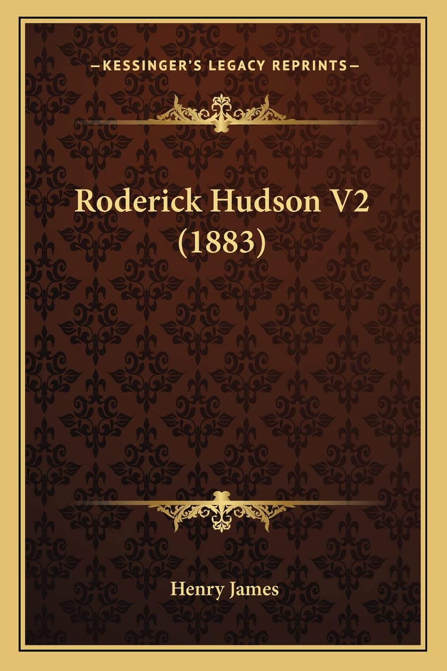 Roderick Hudson V2 (1883)