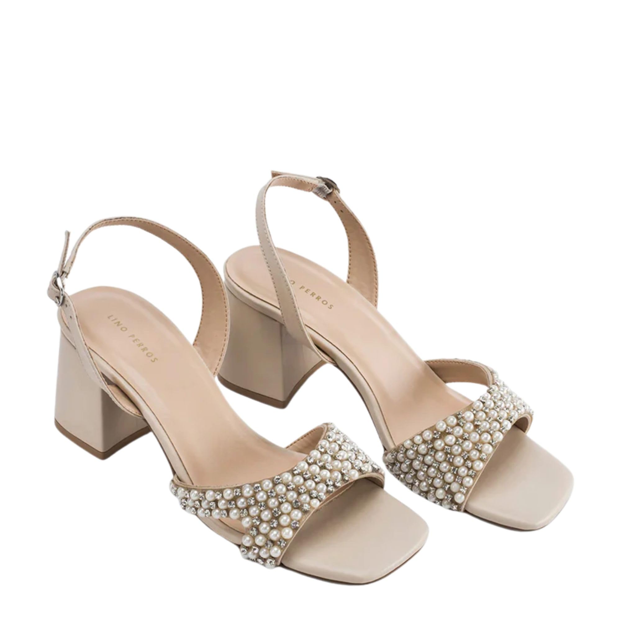 lino perros Victoria Pearl Luxe Block Heels-picture-0