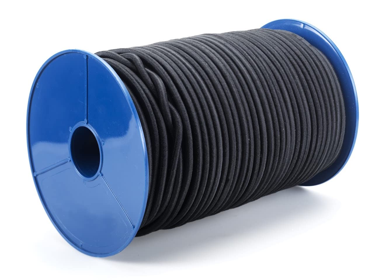 Direct Manufacturing 6mm Black Elastic Bungee Rope Shock Cord Tie Down Boats Trailers 50m